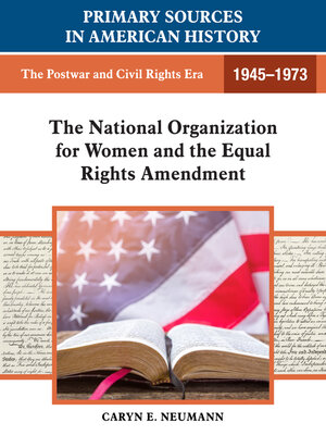 cover image of The National Organization for Women and the Equal Rights Amendment